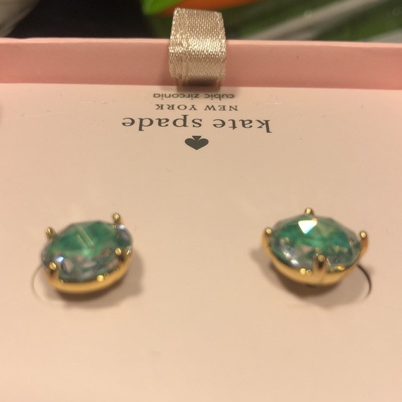 kate spade Jewelry - Kate Spade Earrings.green.